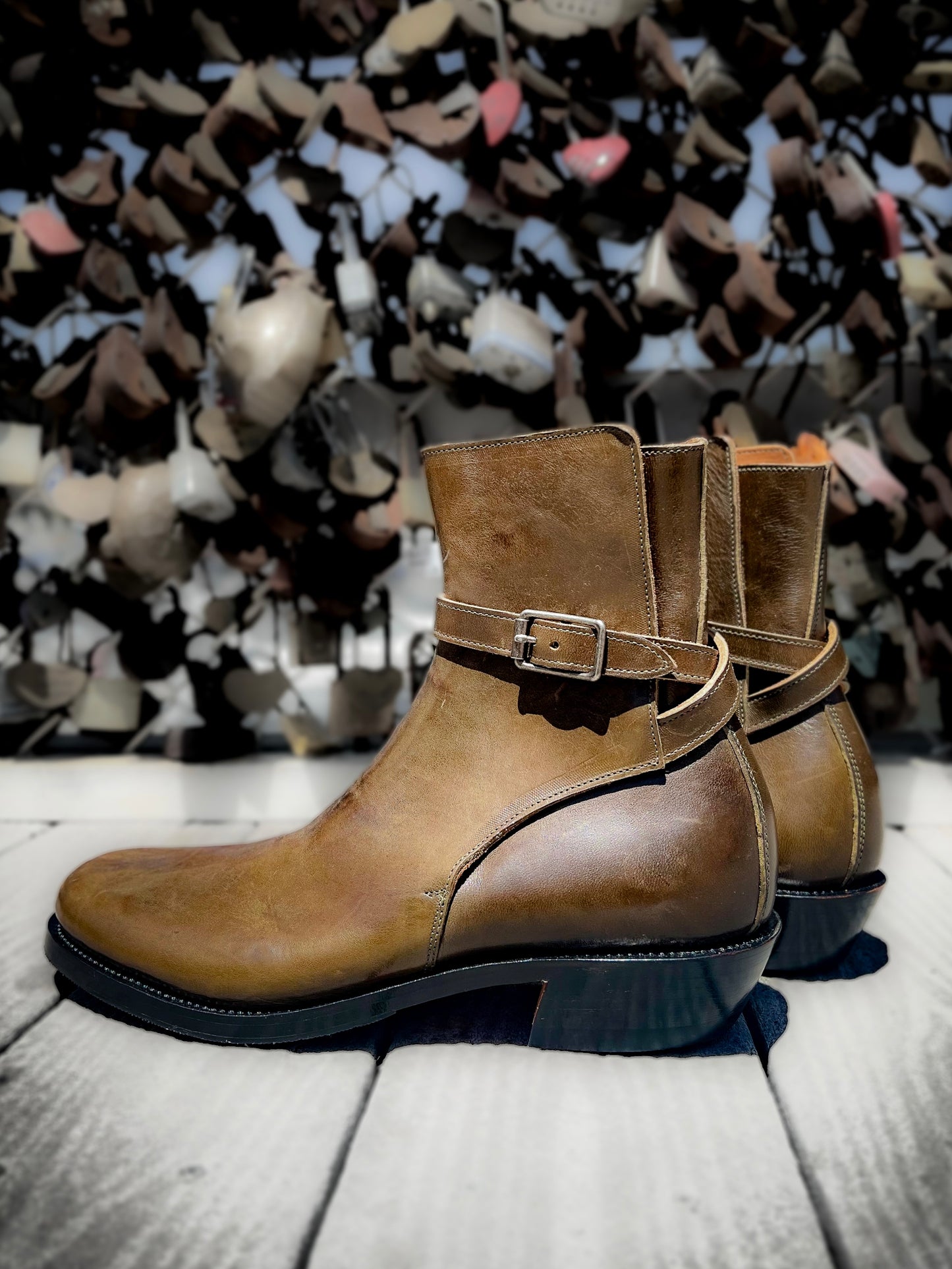 Olive Horsebutt Jodhpurs (Maryam)