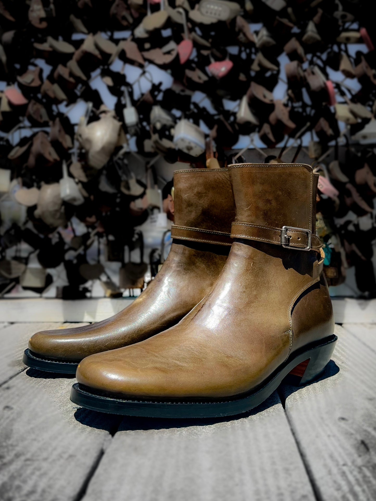 Olive Horsebutt Jodhpurs (Maryam)