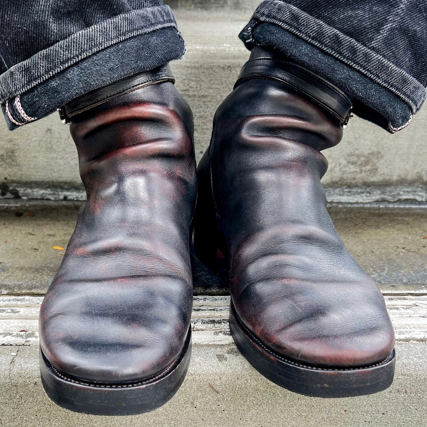 Dark ‘n Stormy Horsebutt Jodhpurs (Guidi)