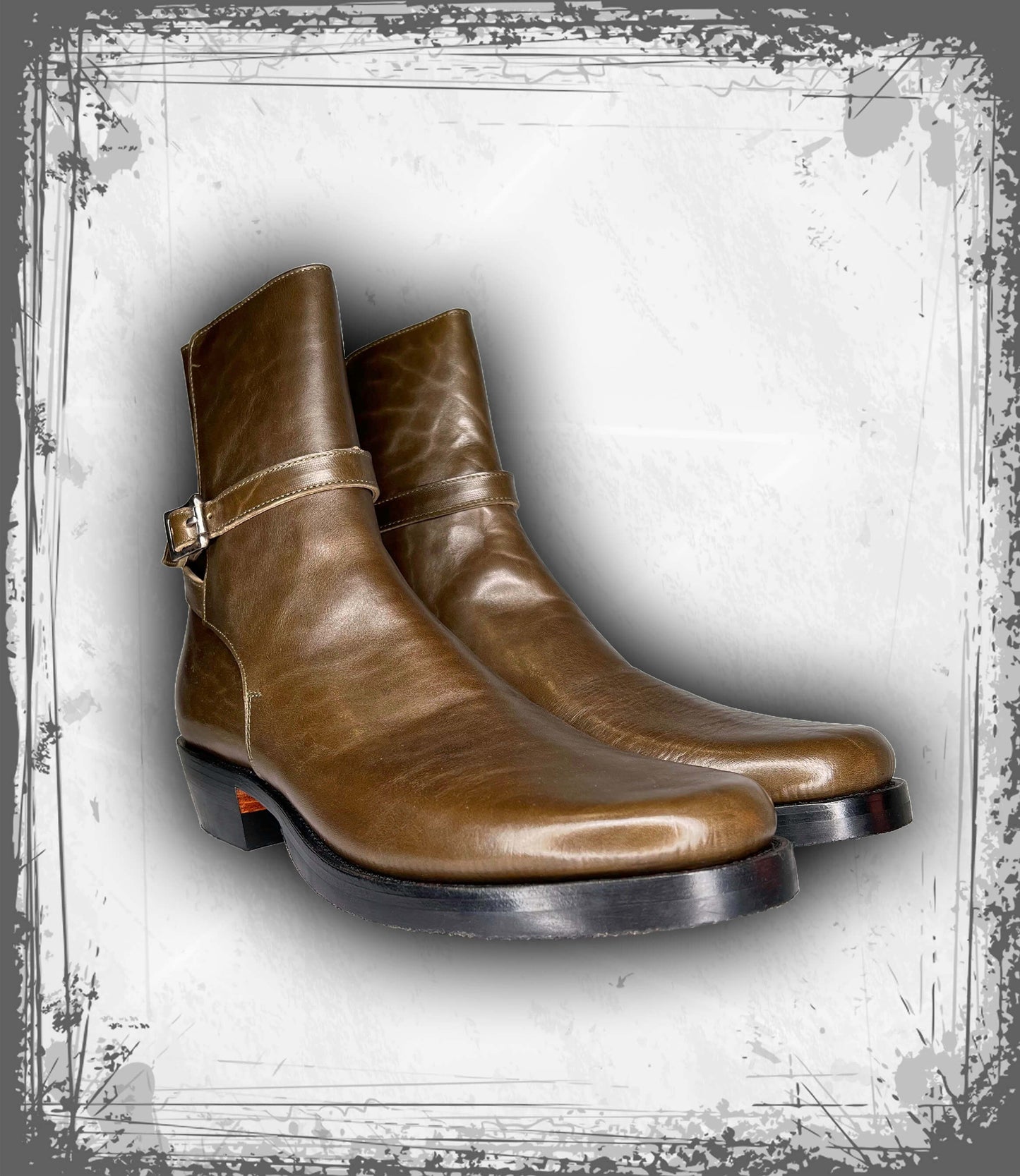 Olive Horsebutt Jodhpurs (Maryam)