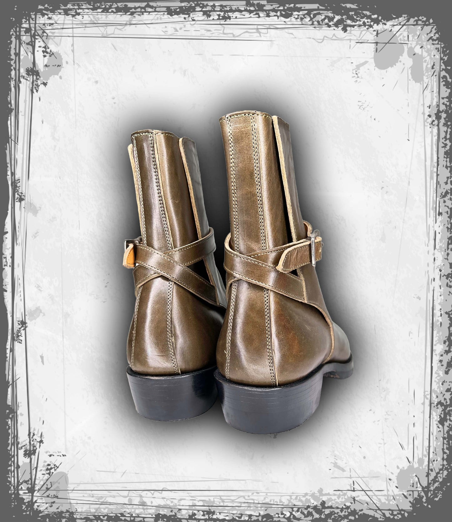 Olive Horsebutt Jodhpurs (Maryam)