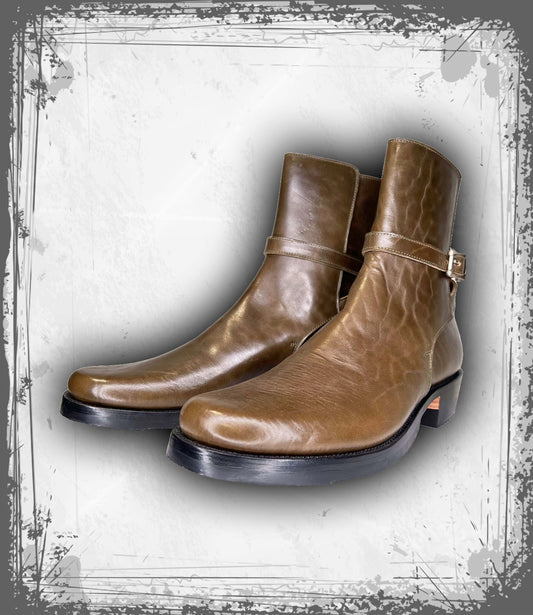 Olive Horsebutt Jodhpurs (Maryam)