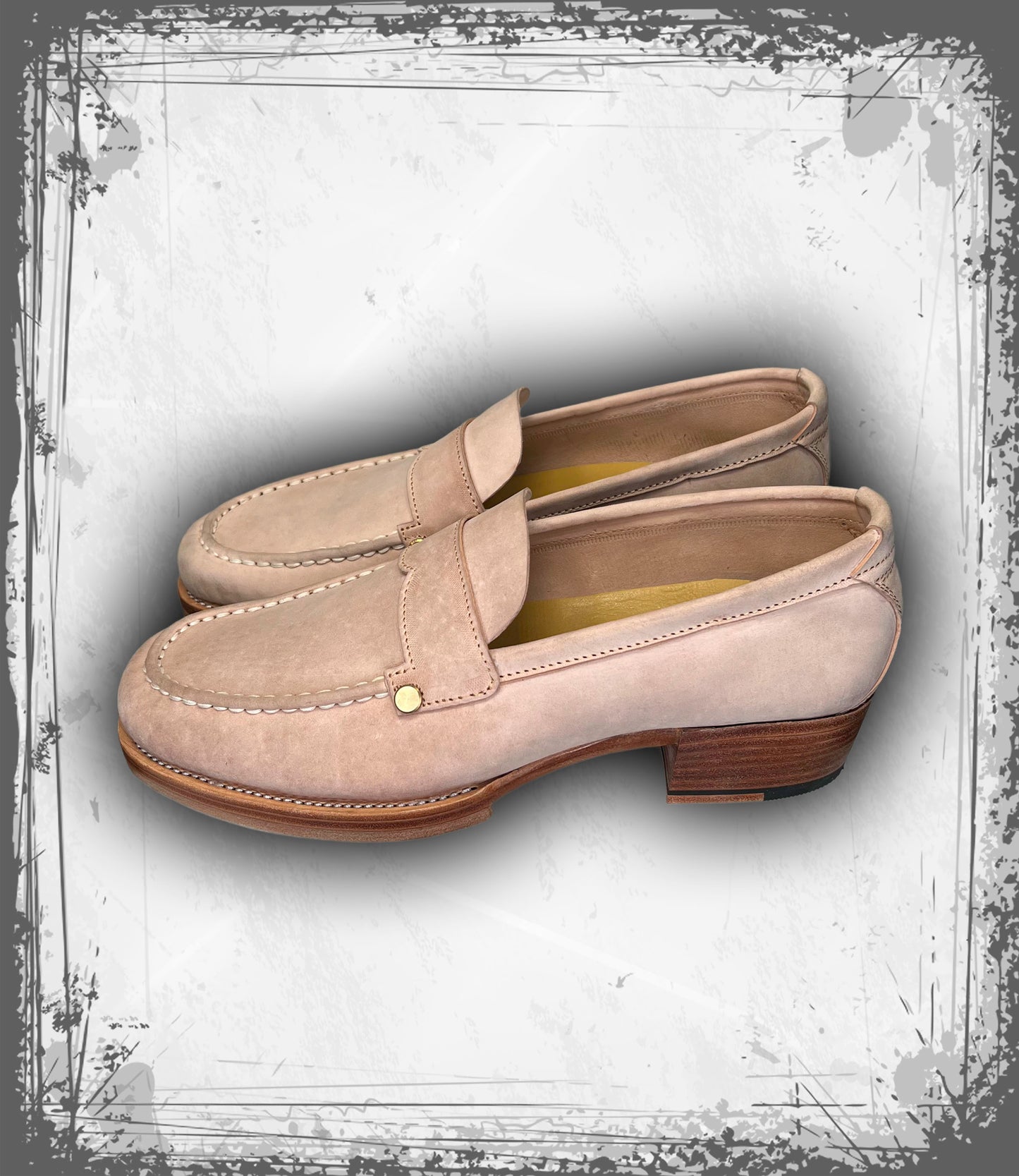 Natural Shell Cordovan Loafers (Shinki-Hikaku)