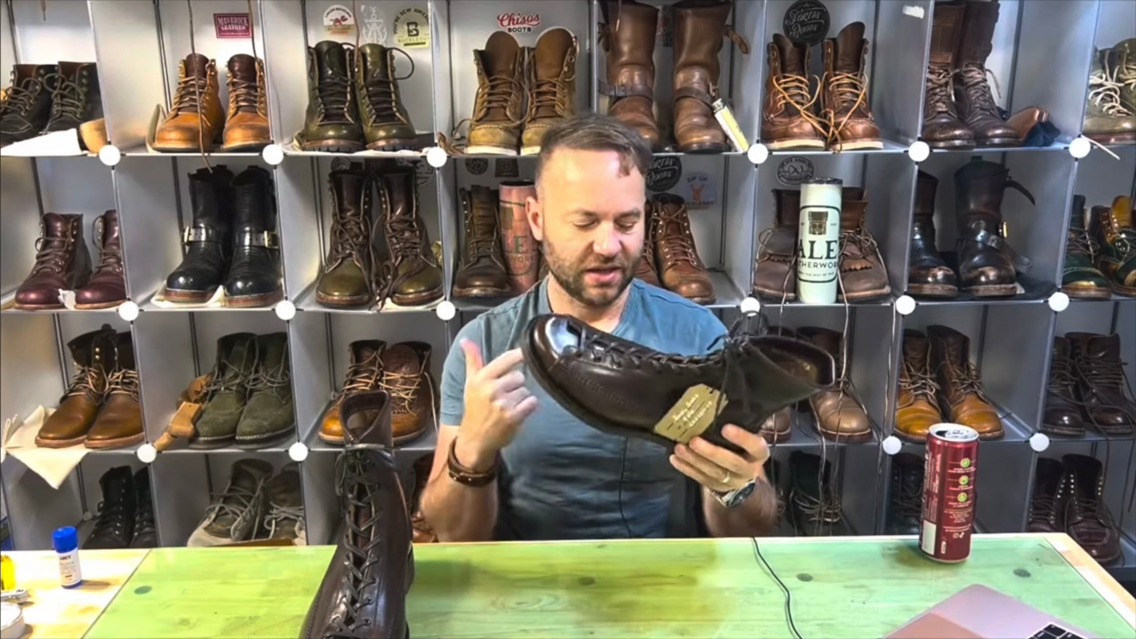 Load video: Monkey boots review by Dale’s Leatherworks