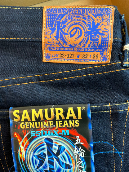 Samurai Jeans “Book of Water” S511GX-M