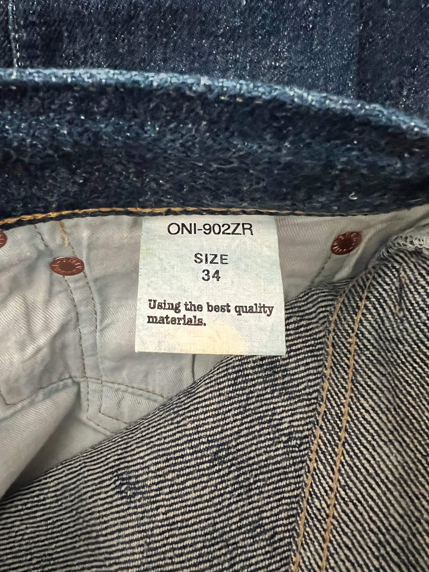 902ZR Mocha Secret Denim by ONI Jeans (pre-worn)