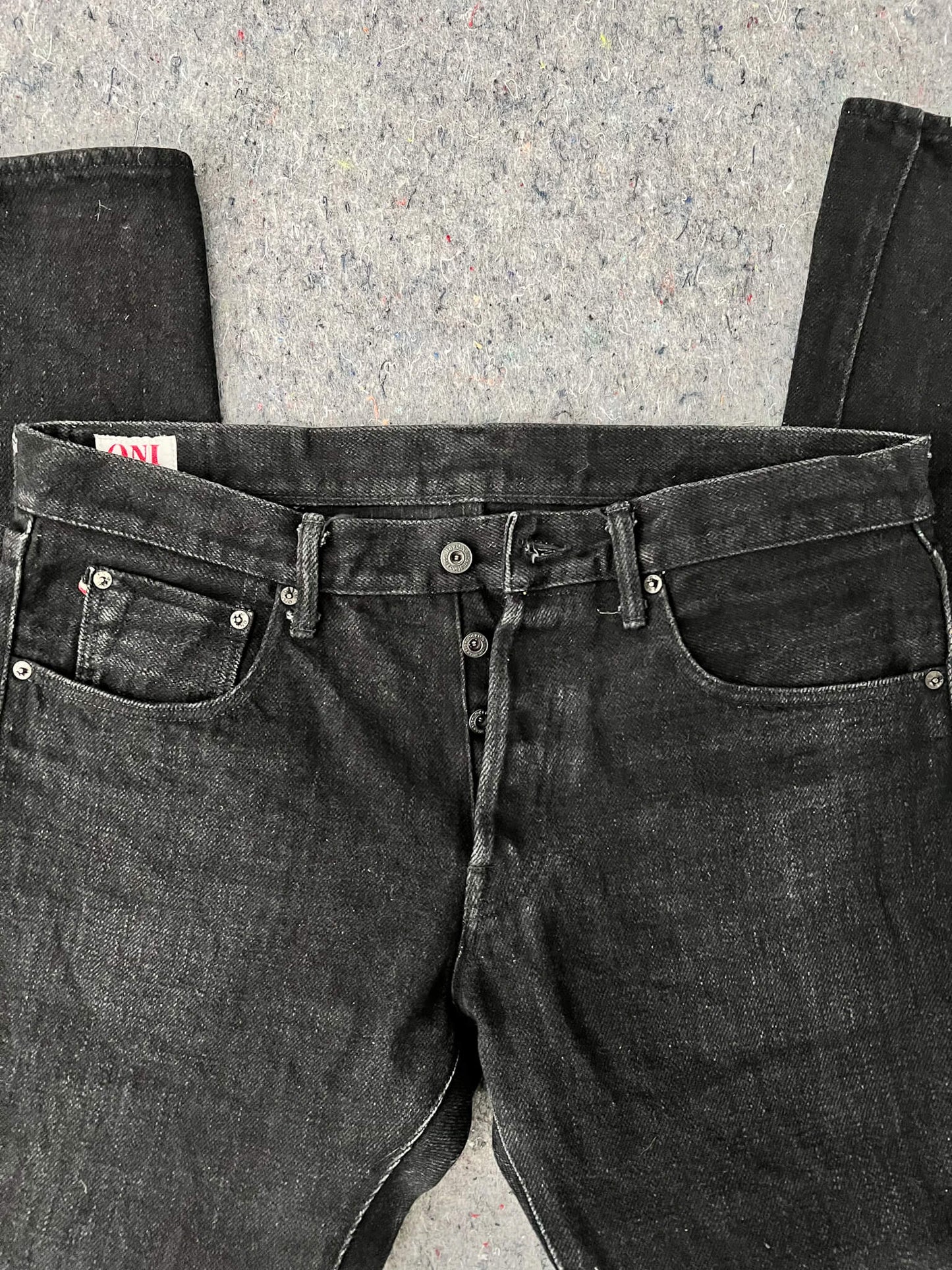 544ZR-IDBK Black Secret Denim by ONI Jeans (pre-worn)