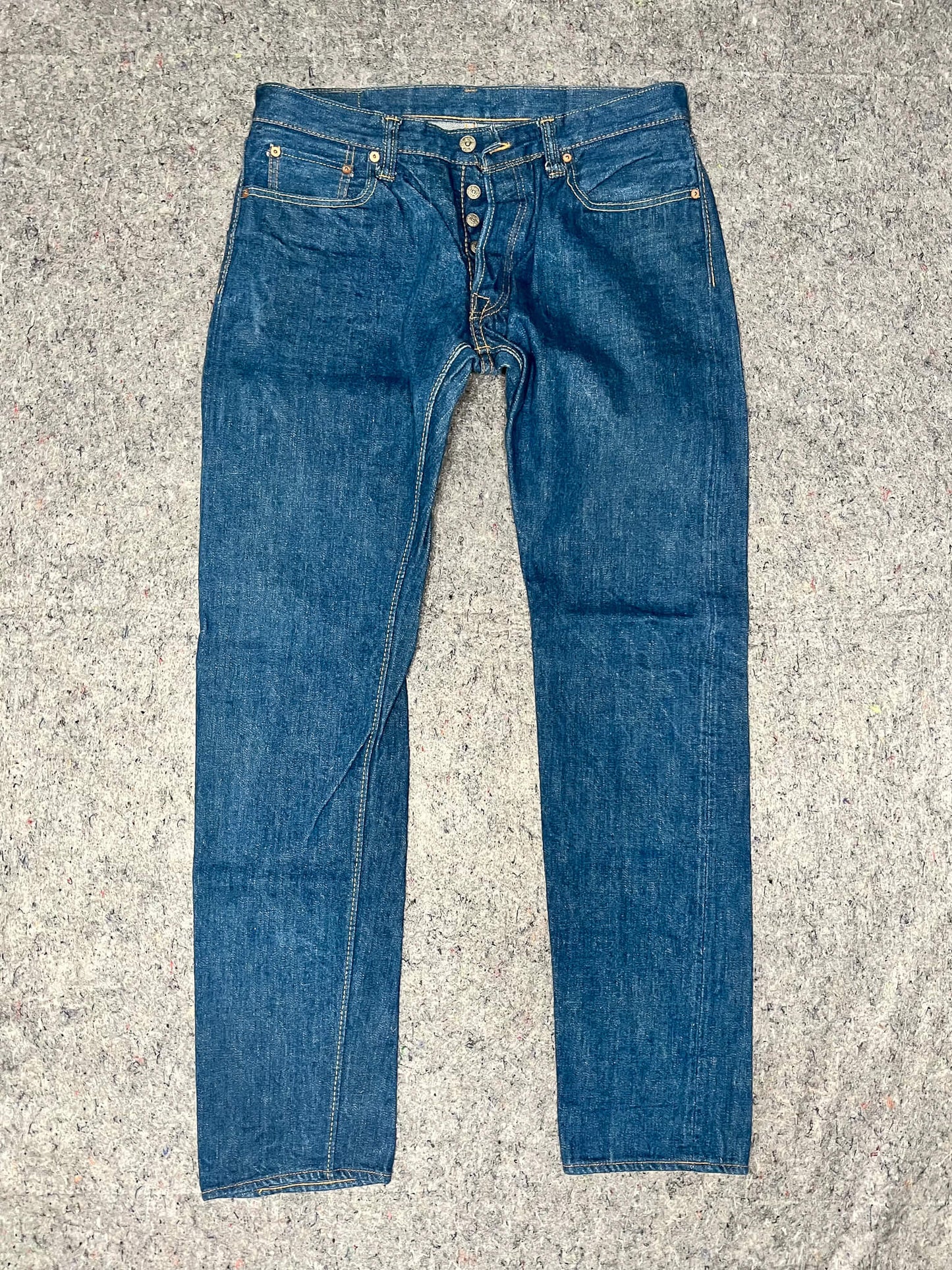 GRE-013 Greencast Indigo by Pure Blue Japan (pre-worn)