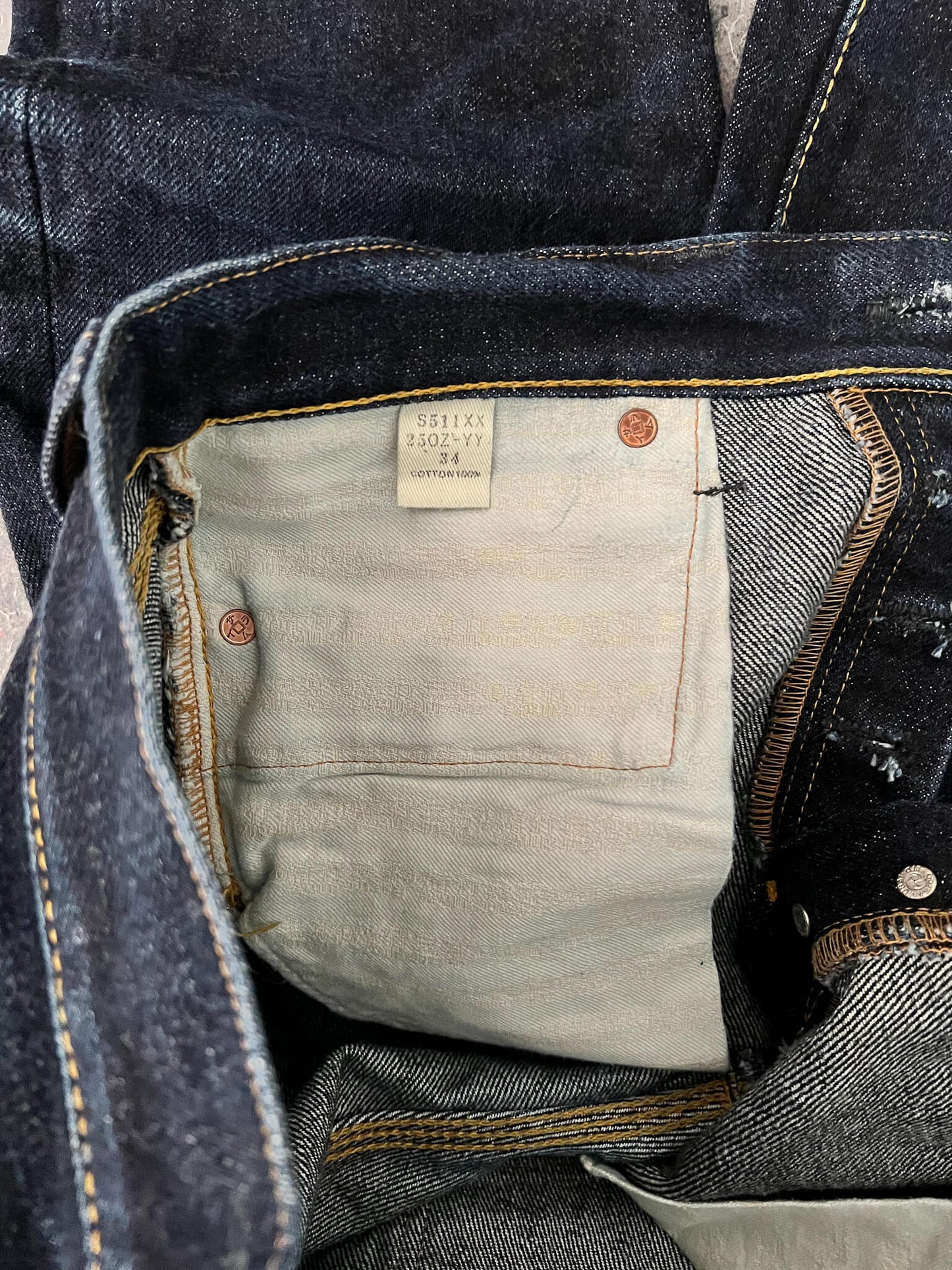 S511XX-25OZ-YY Kirinji by Samurai Jeans (pre-worn)