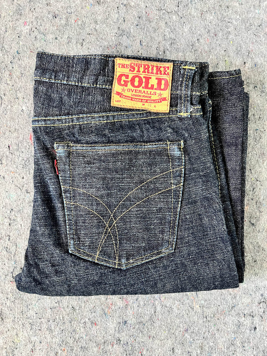 SG7105 Heavy Slub Denim by The Strike Gold (pre-worn)