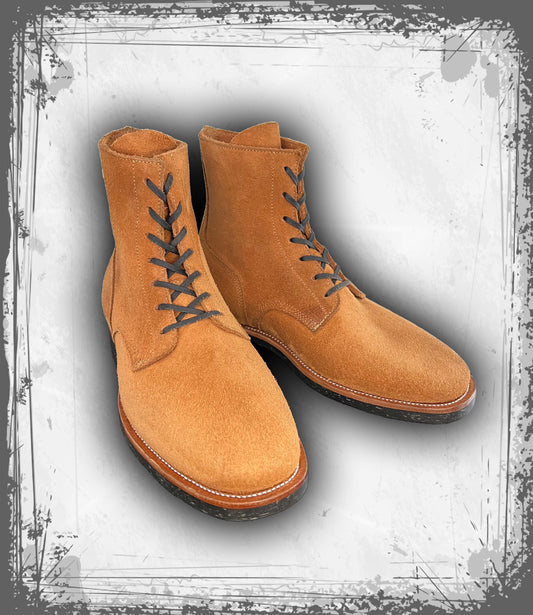 Whiskey Shrunken Bison Roughout Boondockers (Seidel)