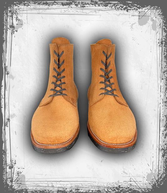 Whiskey Shrunken Bison Roughout Boondockers (Seidel)