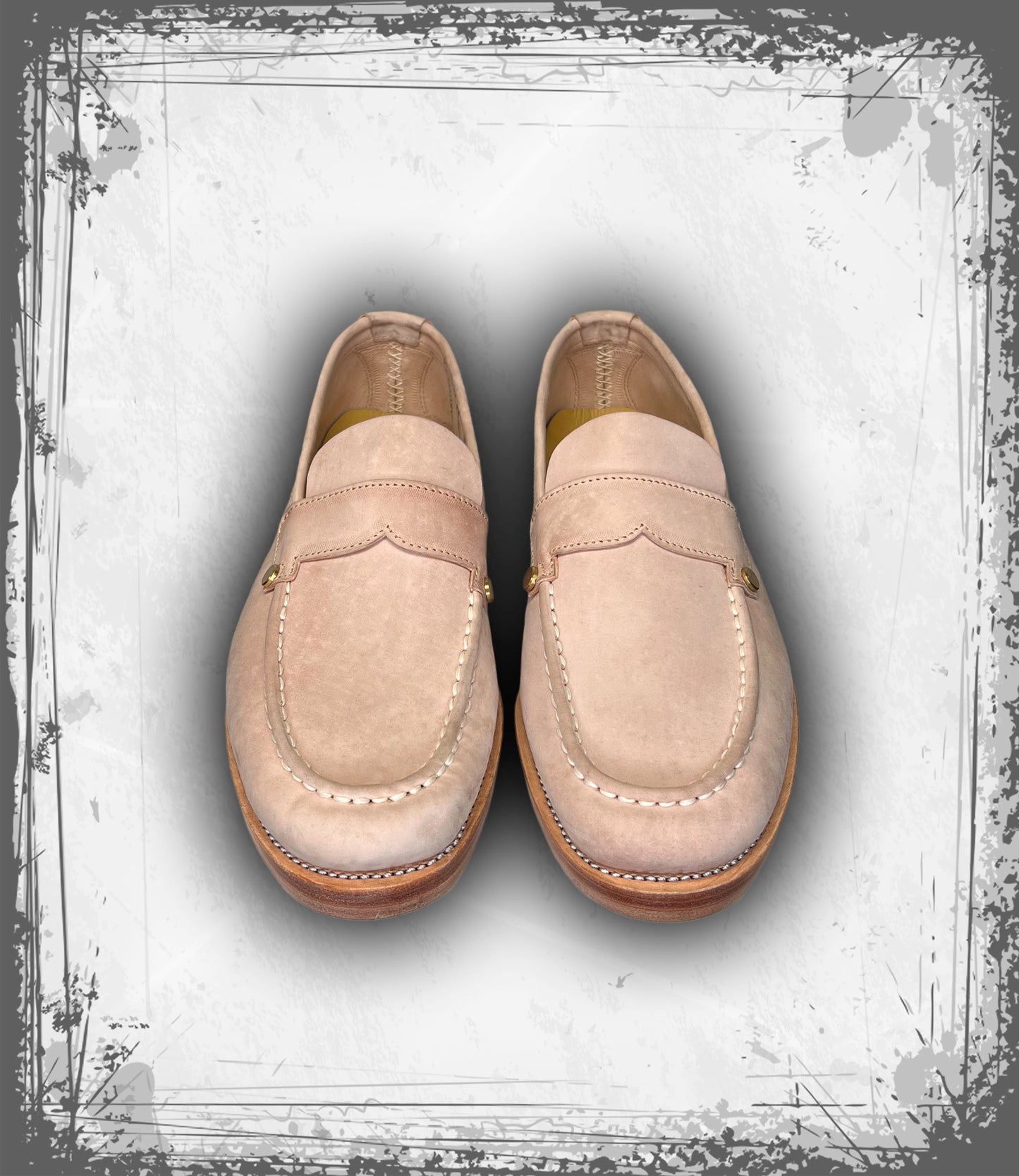 Natural Shell Cordovan Loafers (Shinki-Hikaku)